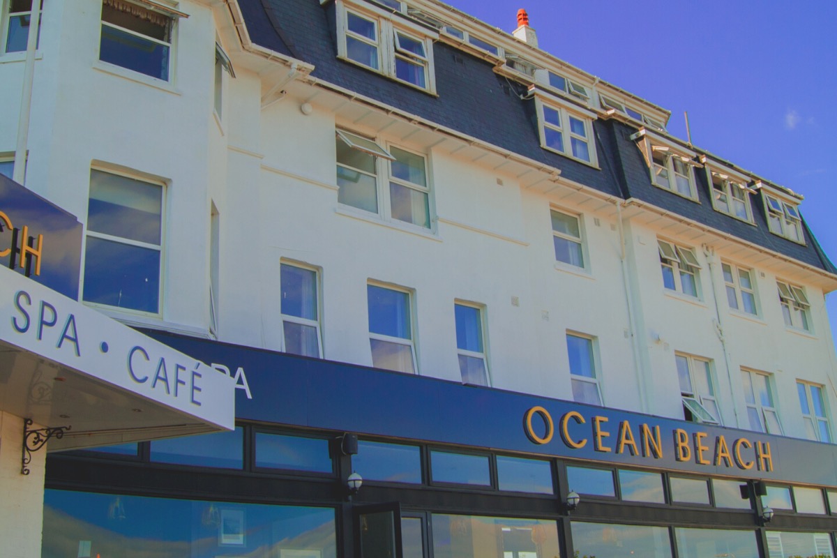 Ocean Beach Hotel and Spa Bournemouth exterior